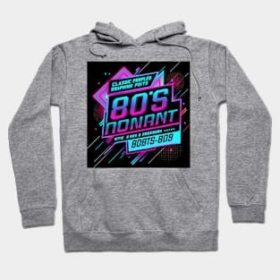 80s nostalgia aesthetic Hoodie